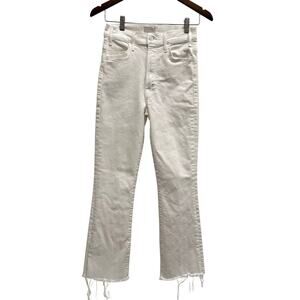 Mother Women's Size 27 The Hustler Ankle Fray Fairest Of The All Denim Jeans